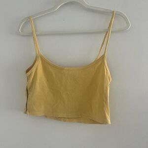 Brandy-melville Women's Yellow Vest